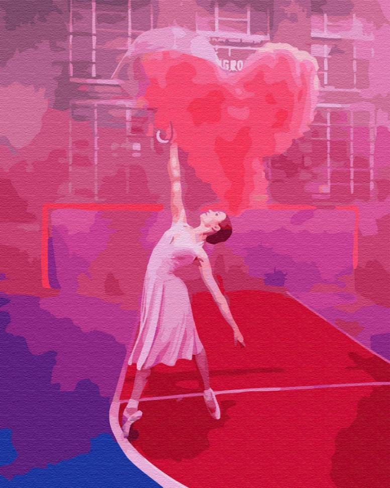 Картина по номерам Brushme Балерина с воздушным седцем (GX24877) Картина по номерам Brushme Балерина с воздушным седцем (GX24877)