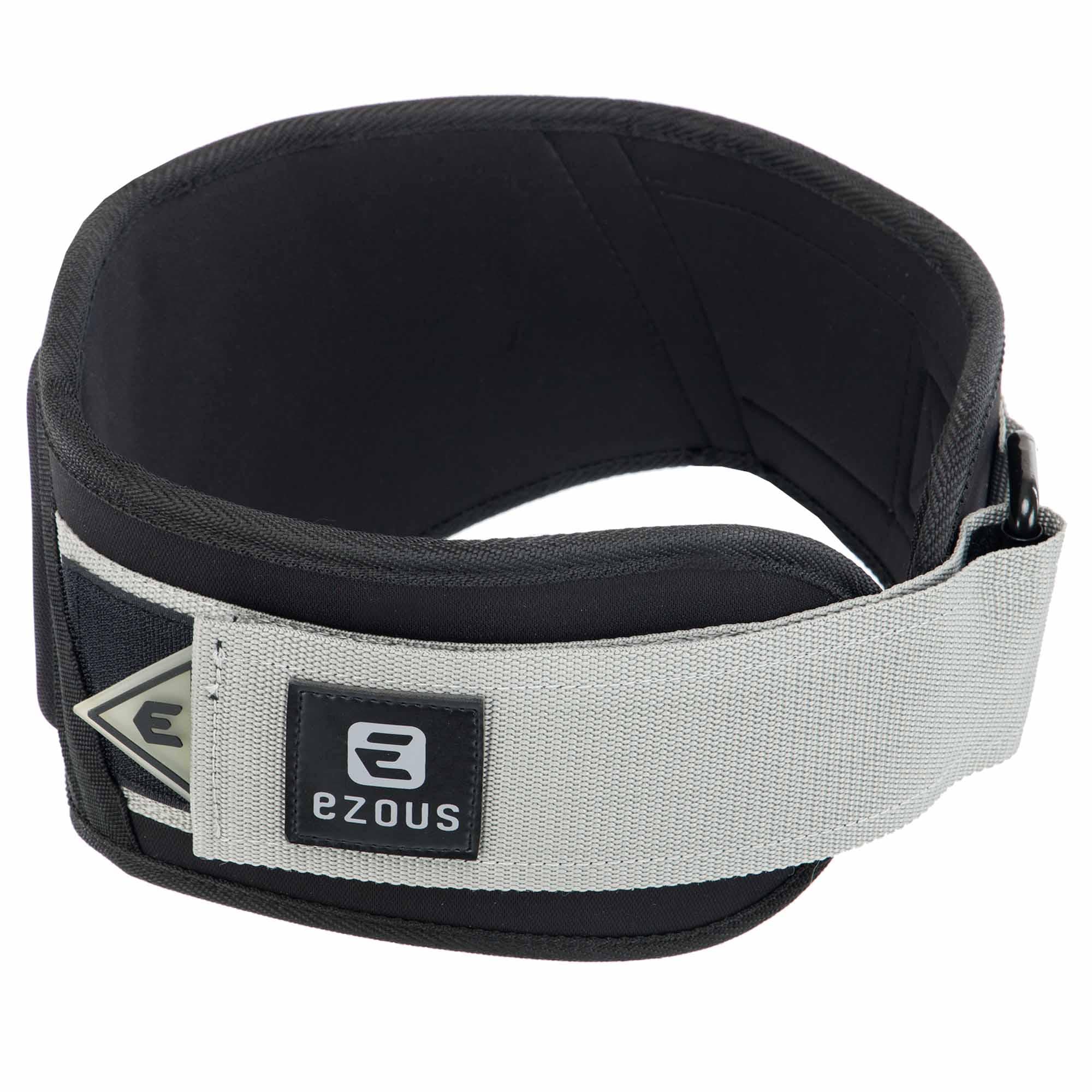 Пояс атлетический EZOUS O-03 Lifting Belt Armor усиленный регулируемый S Черно-серый (AM0009151)