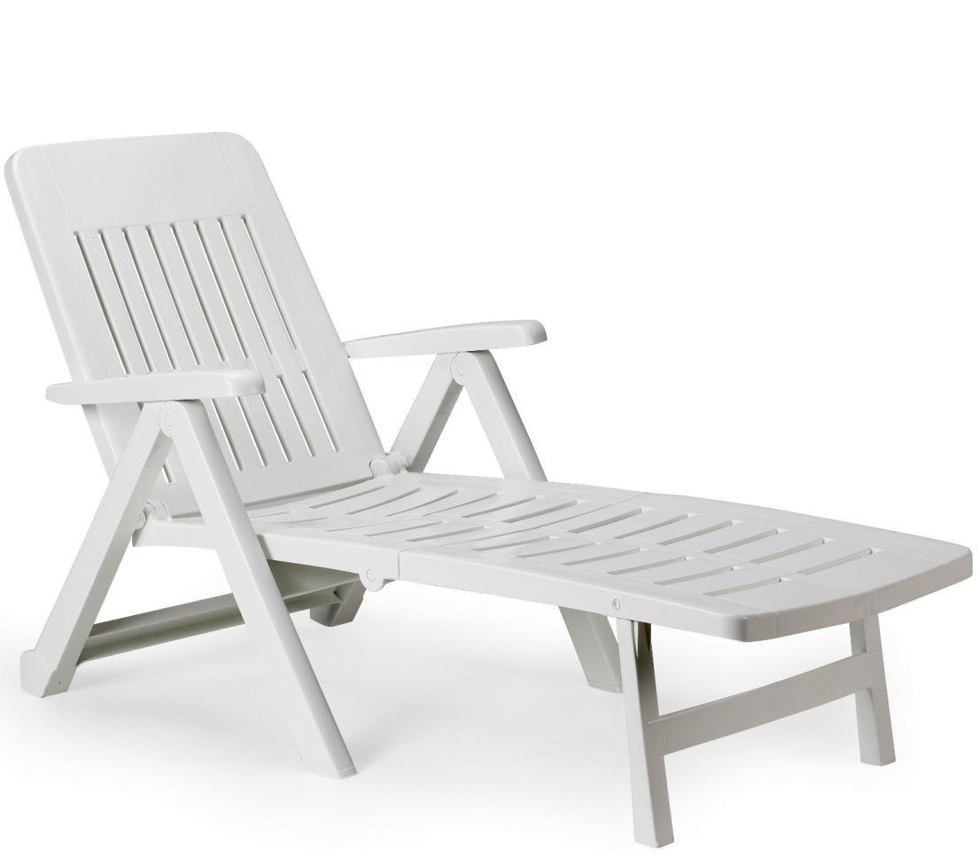 Лежак ProGarden RUBINO Белый (2744) Лежак ProGarden RUBINO Белый (2744)