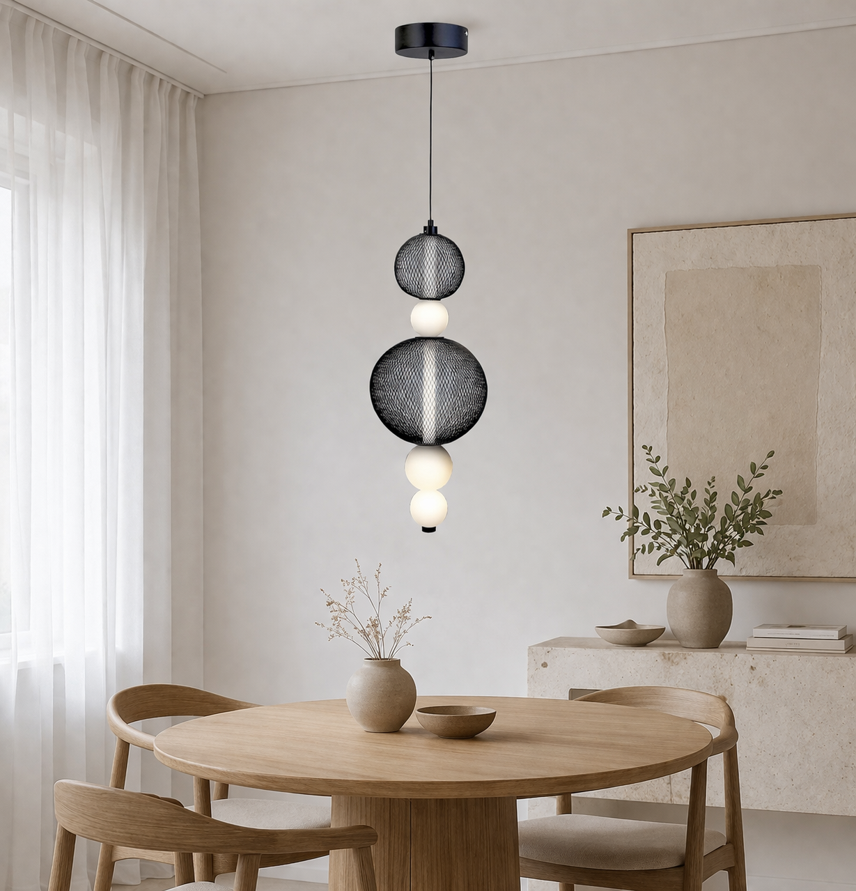 Підвісний світильник Equilibrio LED 3 режими 17W (20440/1ABK)