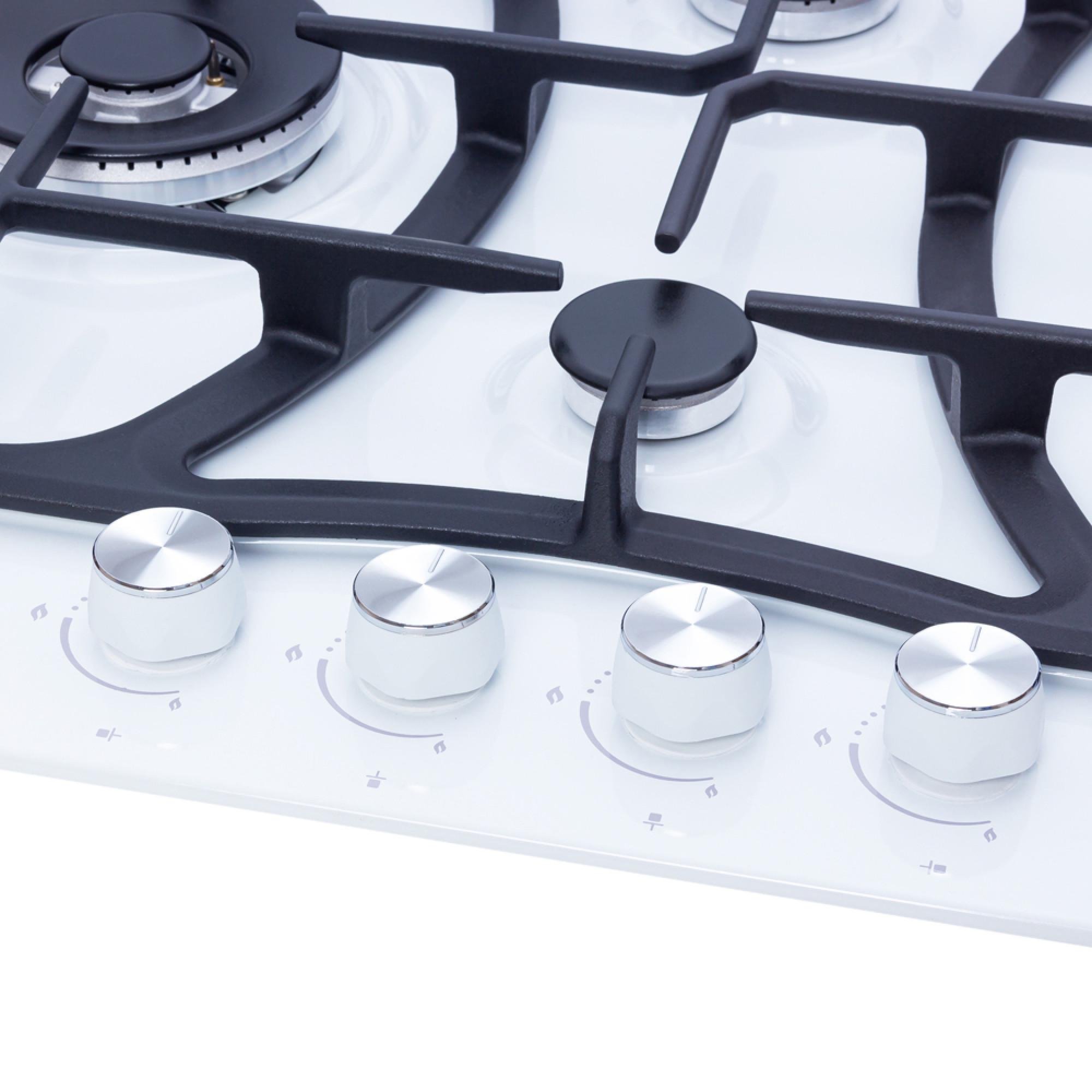 Варильна поверхня газова WEILOR GM W 614 WH - фото 4 Варильна поверхня газова WEILOR GM W 614 WH - фото 4