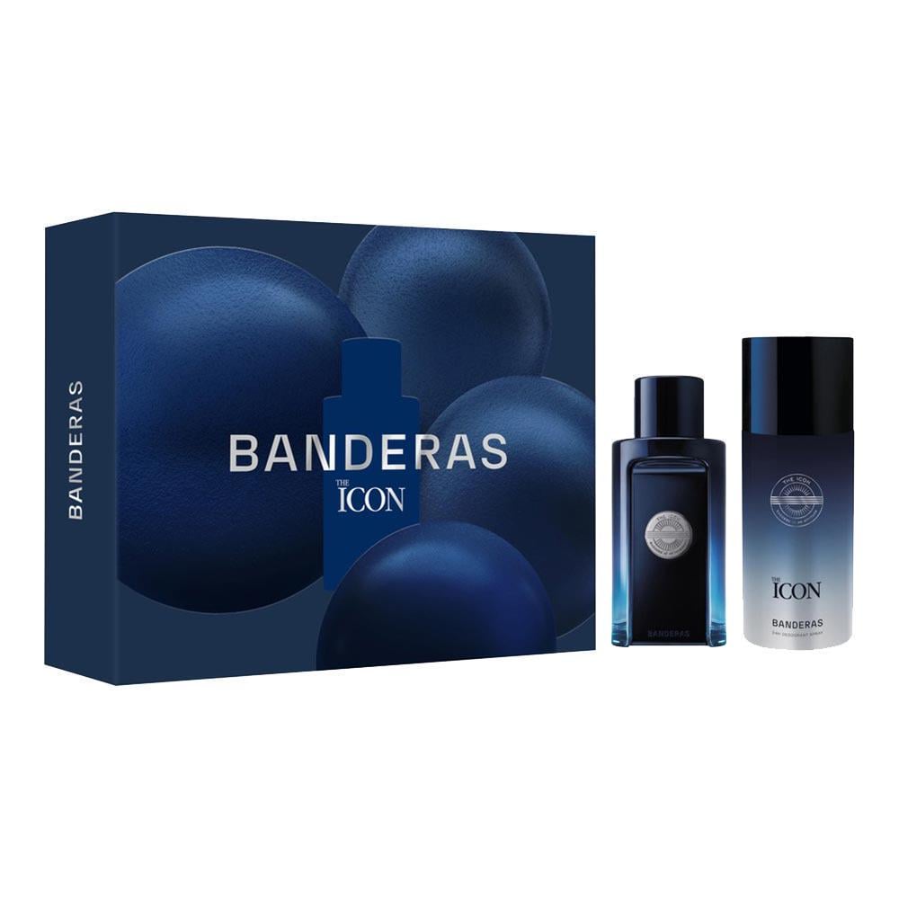 Подарочный набор для мужчин Antonio Banderas The Icon туалетная вода 100 мл и дезодорант 150 мл (379727)