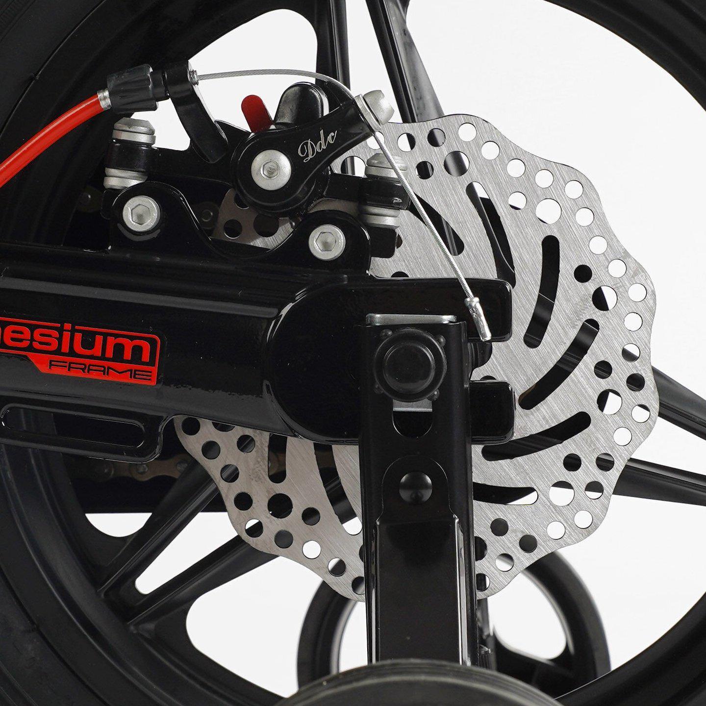 Велосипед двухколесный Corso Revolt 14" детский магниевый Черно-красный - фото 5 Велосипед двухколесный Corso Revolt 14" детский магниевый Черно-красный - фото 5