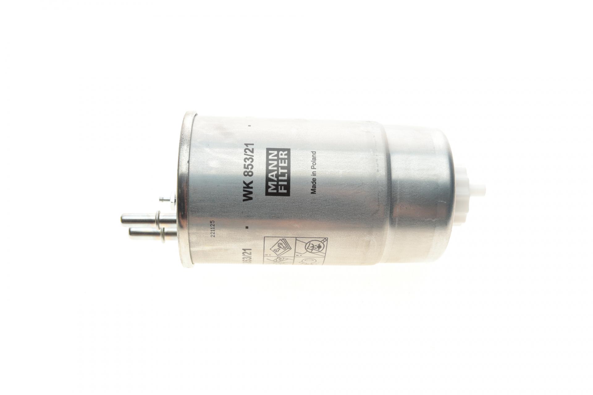 Фільтр паливний Mann-Filter для Opel Combo/Fiat Ducato 11-/Fiat Doblo 1,3-2,0D Multijet 05- (WK 853/21)