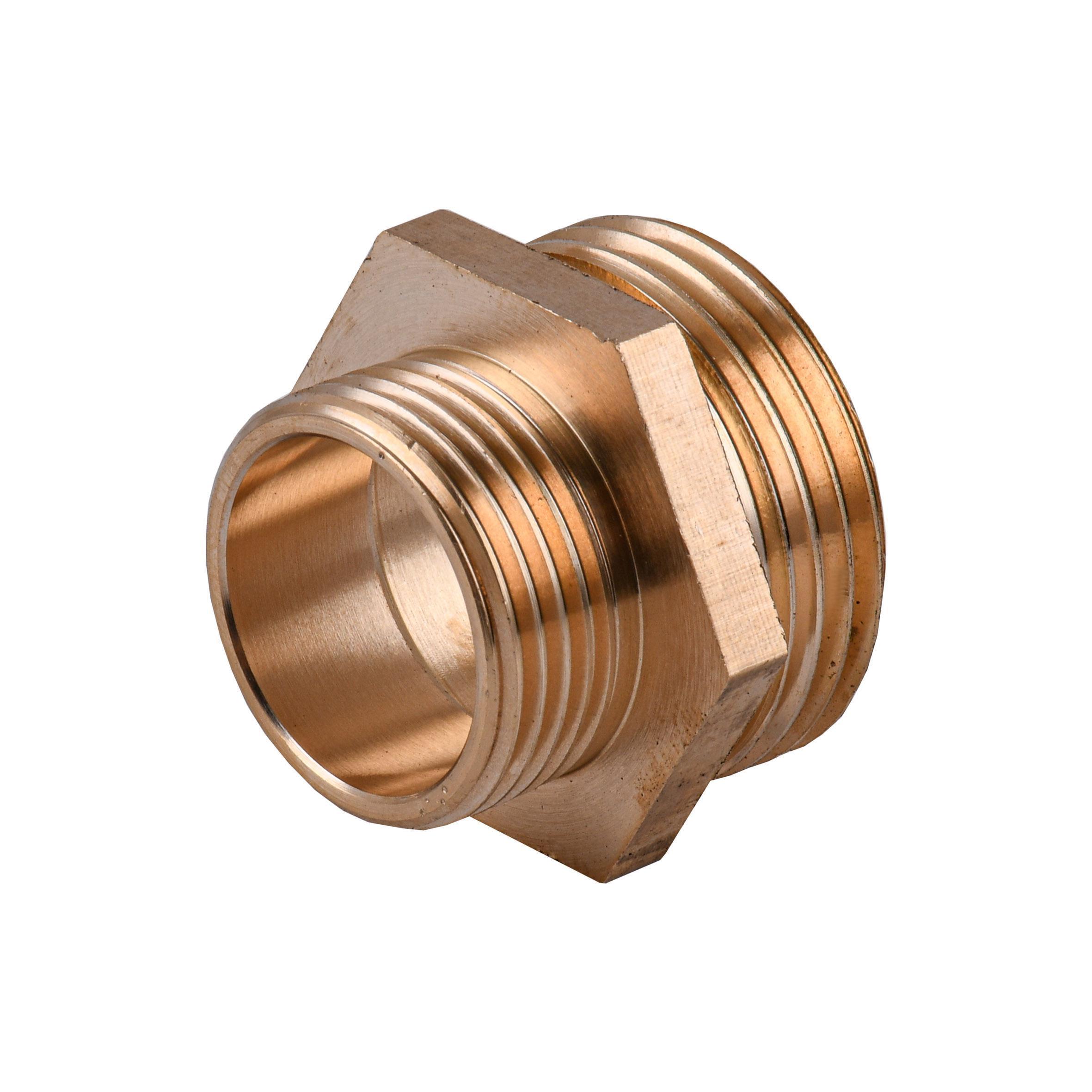 Ниппель редукционный Optimum LN542S 1"x3/4"ЗЗ латунный (000030978)
