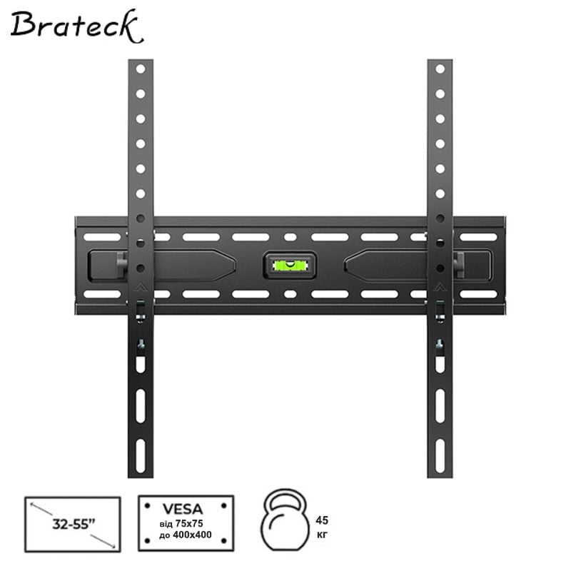 Крепление для телевизора Brateck KL36-44T настенный 32-55" (tf1390) - фото 6 Крепление для телевизора Brateck KL36-44T настенный 32-55" (tf1390) - фото 6