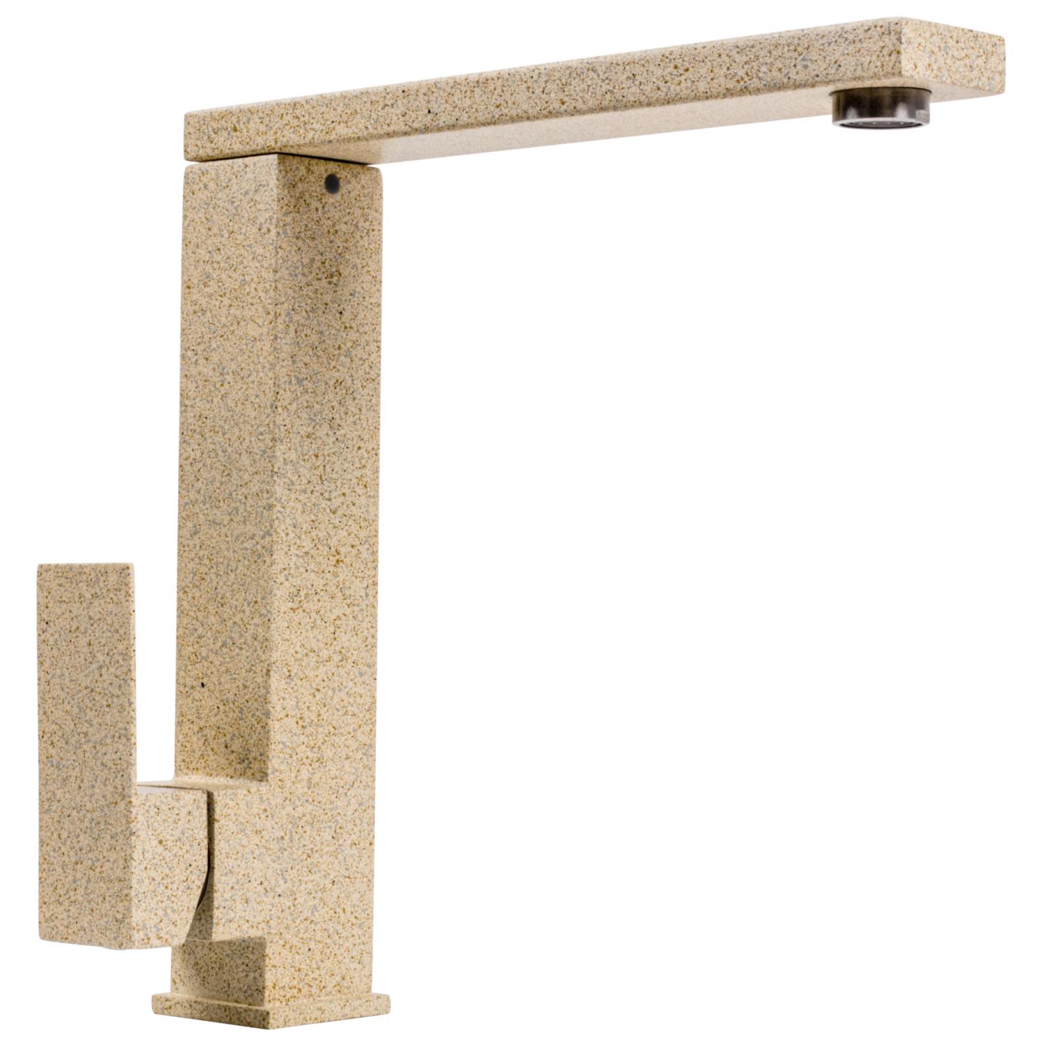 Смеситель для кухни Platinum 30 FHP (8569S) PLS-A33352 однорычажный Бежевый (151734)