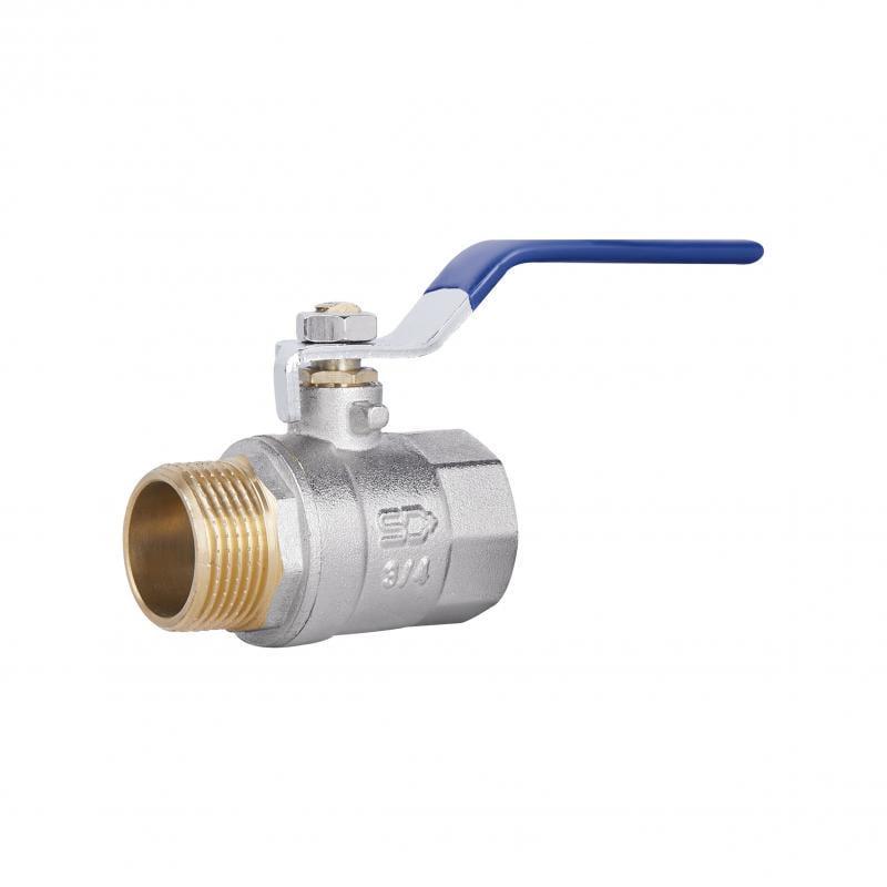 Кран шаровой SD Plus для воды рычаг 3/4" ВЗ (SD605W20)