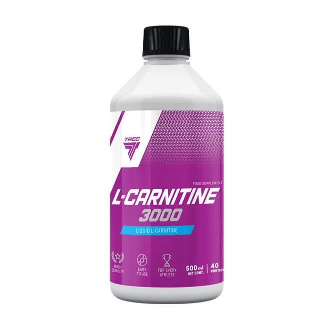 Жиросжигатель L-карнитин TREC nutrition L-Carnitine 3000 500 мл Сладкая вишня