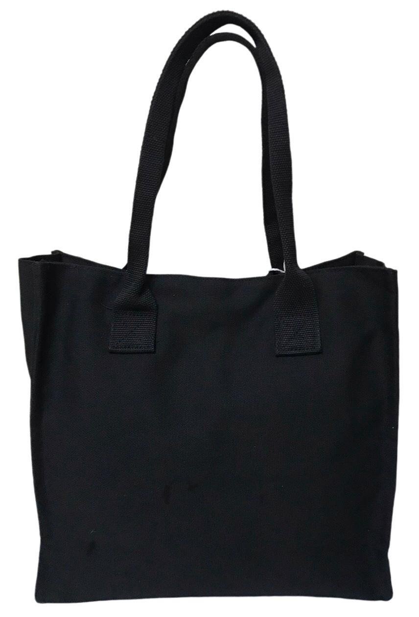 Шопер женский на подкладке и на молнии Черный (2266) - фото 3