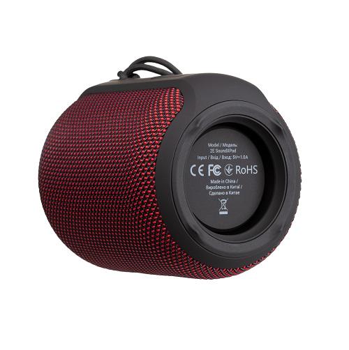 Портативна колонка 2E 2E-BSSXPWRD SoundXPod TWS MP3 Wireless Waterproof Bluetooth 15 Вт Red (582426) - фото 5