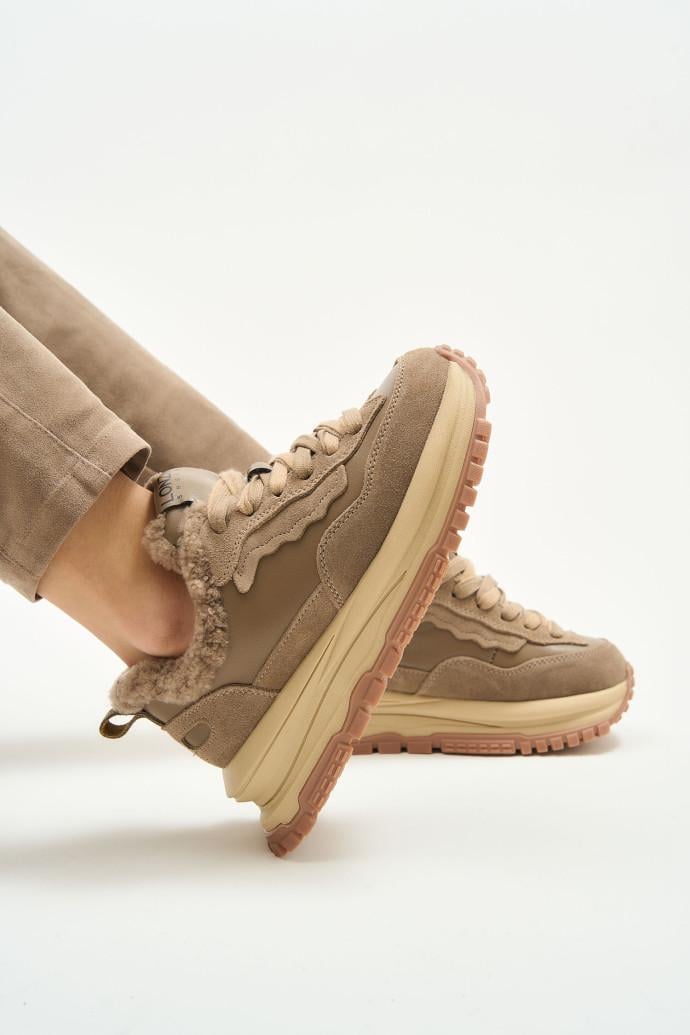 Кроссовки женские зимние LONZA р. 40 Коричневый (179559) - фото 3 Кроссовки женские зимние LONZA р. 40 Коричневый (179559) - фото 3