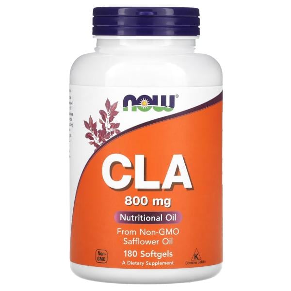 Жиросжигатель NOW Foods CLA 800 мг 180 мягких капс. (000025213) Жиросжигатель NOW Foods CLA 800 мг 180 мягких капс. (000025213)
