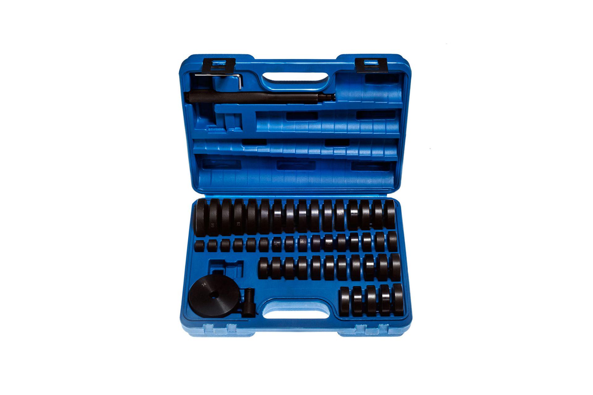 Набір інструментів для підшипників/втулок TAGRED ТА1092 18-74 мм 52 шт. (11532940) - фото 2 Набір інструментів для підшипників/втулок TAGRED ТА1092 18-74 мм 52 шт. (11532940) - фото 2