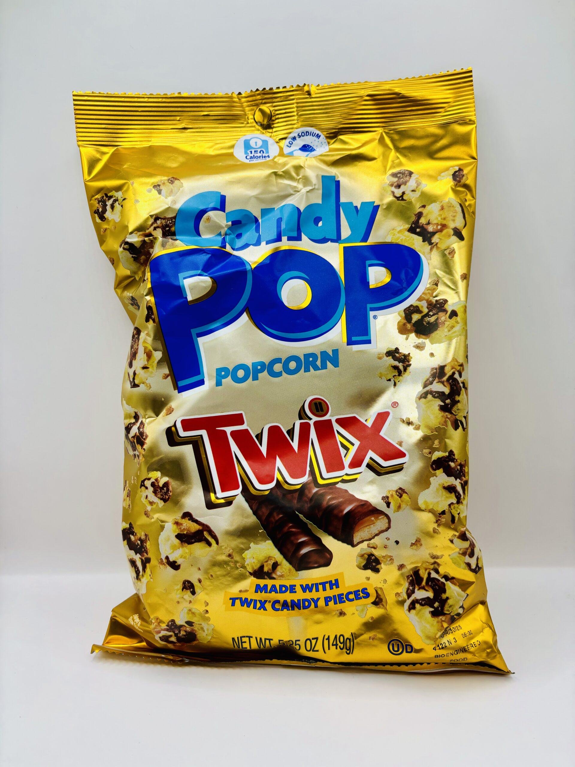 Попкорн Candy Pop Twix Popcorn с хрустящим печеньем карамелью и шоколадом 149 г (21475342)