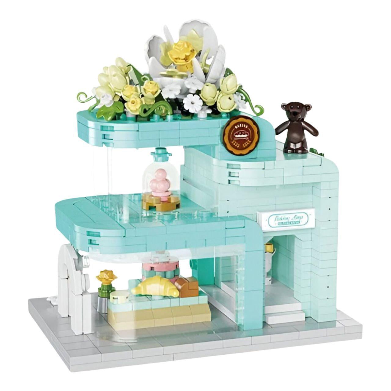 Конструктор Уличный пейзаж 2474 902 дет. Синий (32105985)