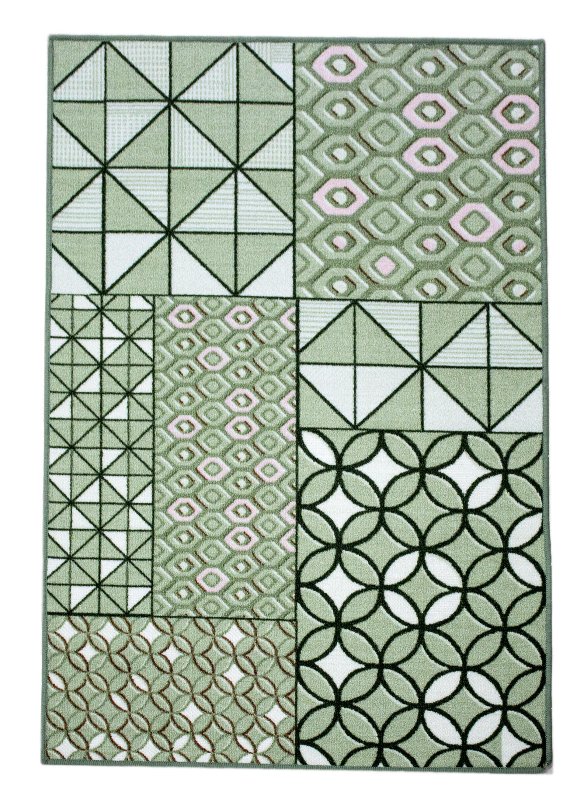 Килимок Sosa 100x150 см Оливковий (24172205)