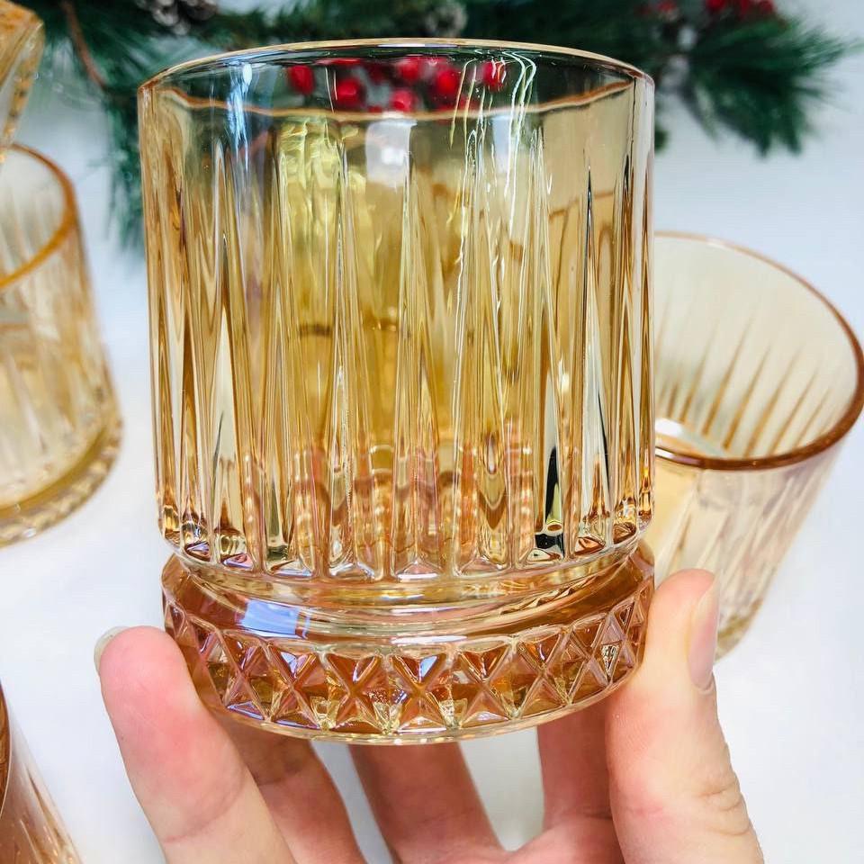 Набор стаканов для виски Бандл 230 мл 6 шт. Янтарный (21-102-325) - фото 4 Набор стаканов для виски Бандл 230 мл 6 шт. Янтарный (21-102-325) - фото 4