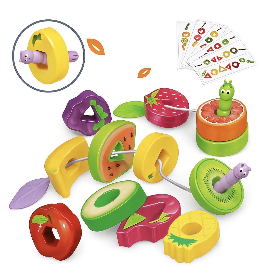 Настольная игра логиRB Фрукты на шнурке (14) - фото 5