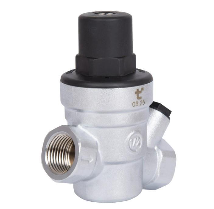 Редуктор давления воды Thermo Alliance Standart 1/2" ВВ мембранное отверстие под манометр (SD194)