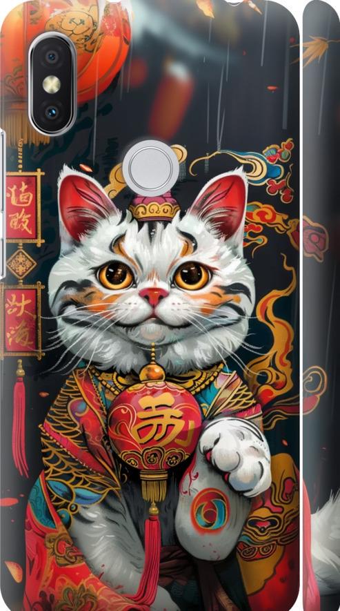 Чехол на Xiaomi Redmi S2 China Cat v2 (6135m-1494-42517) Чехол на Xiaomi Redmi S2 China Cat v2 (6135m-1494-42517)