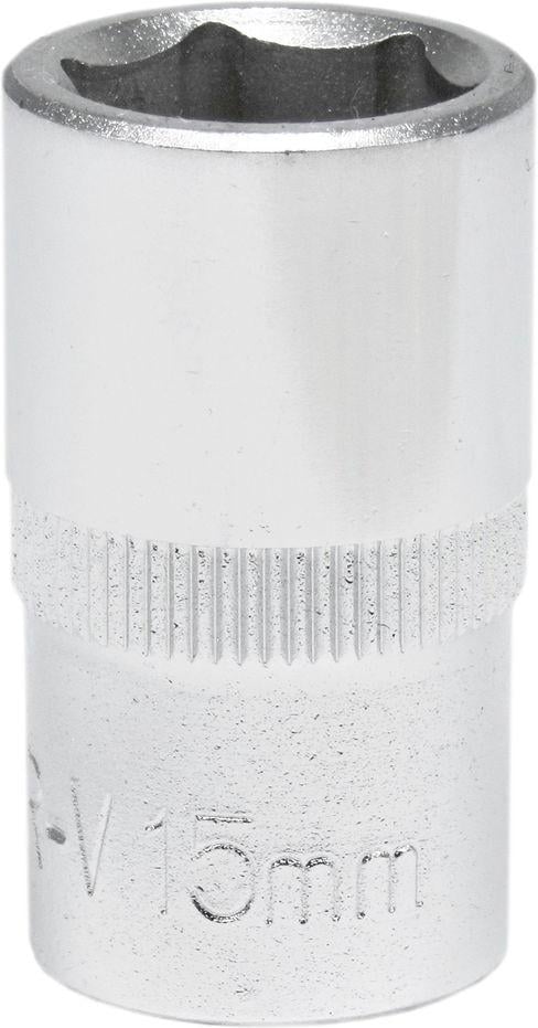 Головка торцевая низкая шестигранная Alloid ТГ-40115M 1/2 15 мм