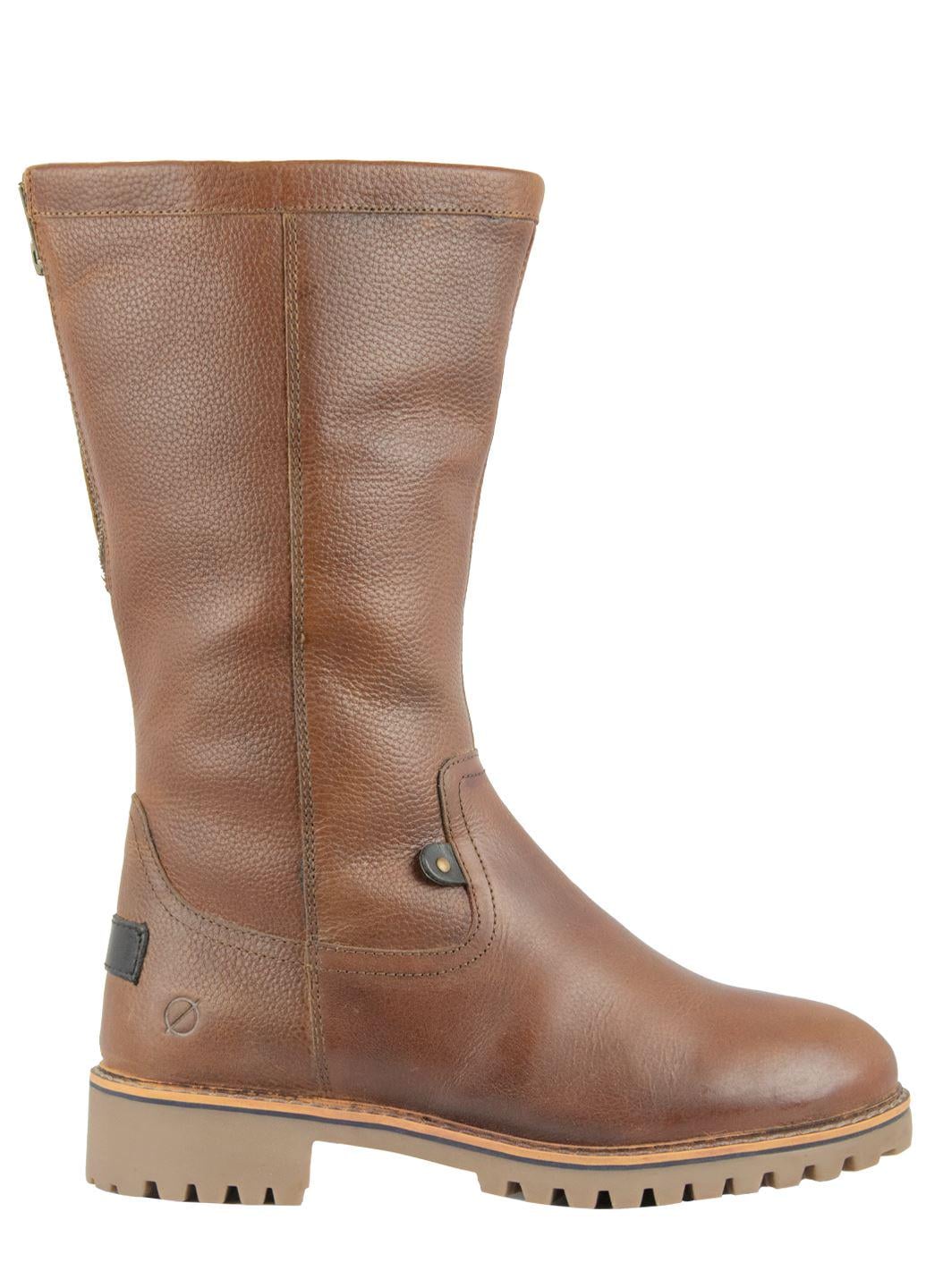 Сапоги женские Paul Vesterbro из натуральной кожи р. 39 Коричневый (FS00029-20)
