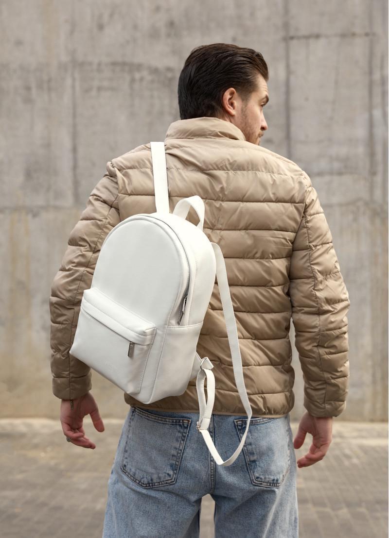 Рюкзак чоловічий Sambag Brix Classic 35х25х12 см Білий (14511008m)