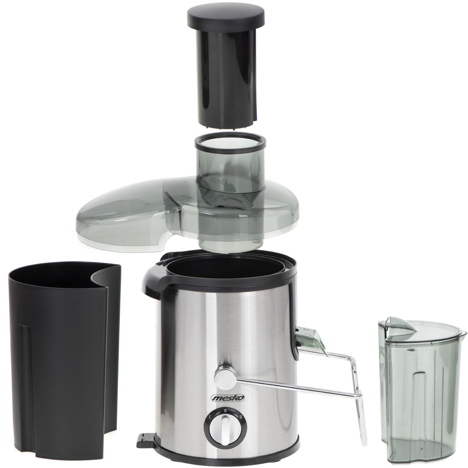 Соковыжималка Mesko MS 4126 600W контейнер для сока 450 мл с контейнером для мякоти 1500 мл Black (MS4126B) - фото 5