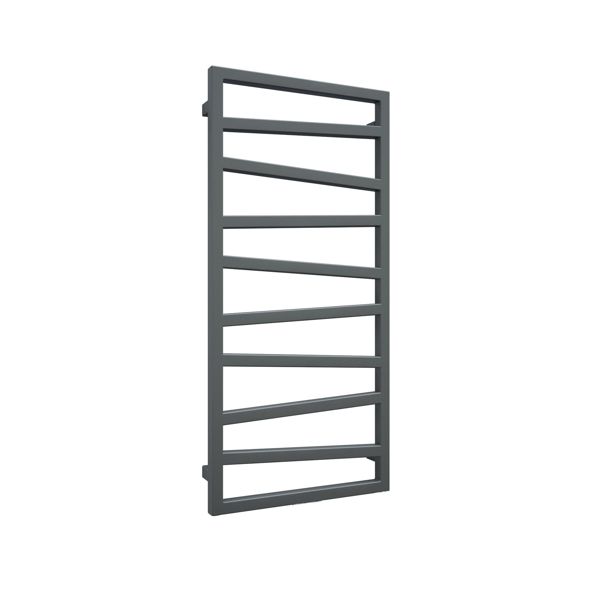 Полотенцесушитель водяной Terma Zigzag 835x500 мм Black mat (154)