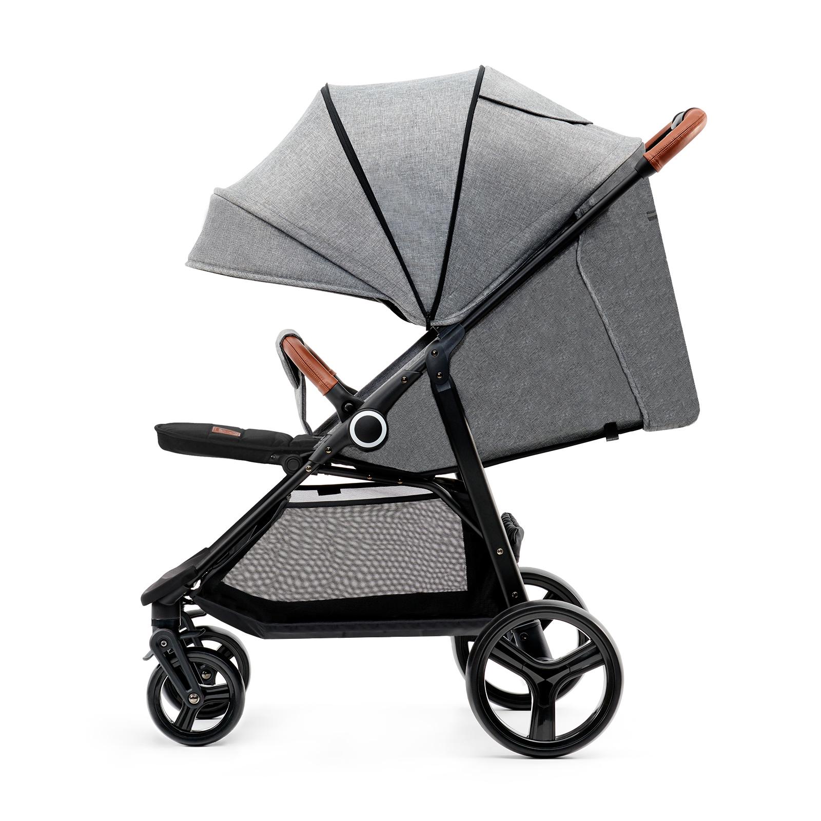 Коляска прогулянкова Kinderkraft Grande Plus Grey (KSGRAN00GRY0000) - фото 3 Коляска прогулянкова Kinderkraft Grande Plus Grey (KSGRAN00GRY0000) - фото 3