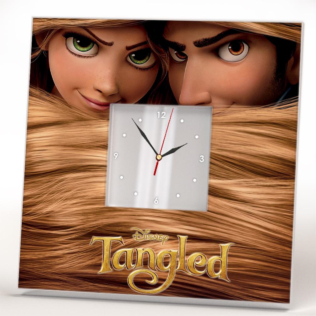 Часы Мульфильм ''Рапунцель: Запутанная история'' 260x260 мм (C04597)