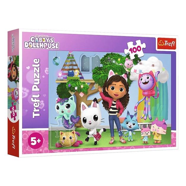 Пазлы Trefl Дом кота Габи 100 эл. (5900511164640)