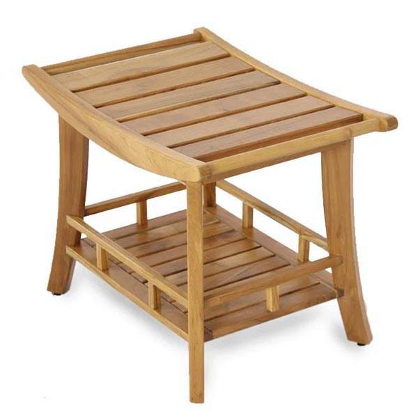 Табурет для ванной из дерева Галиос Сиена (ТВН-007405)