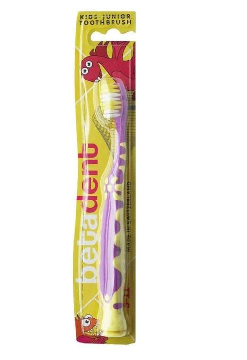 Зубна щітка дитяча Betadent kids-junior від 5 до 11 років Фіолетовий (7160) Зубна щітка дитяча Betadent kids-junior від 5 до 11 років Фіолетовий (7160)