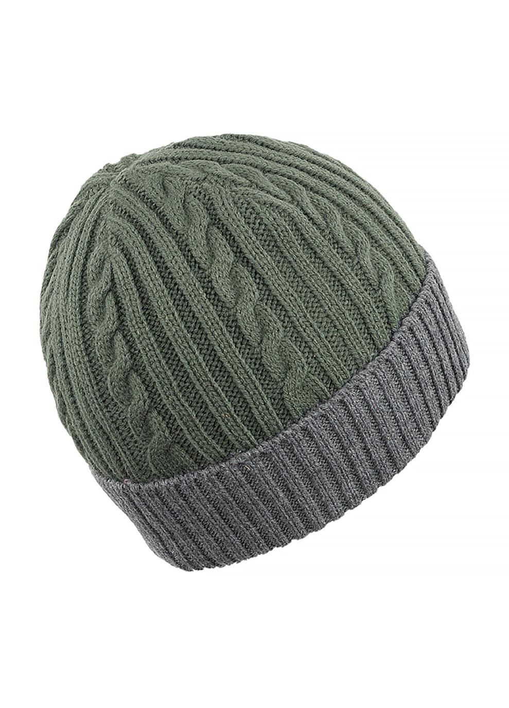 Шапка чоловіча JEEP TWISTED TRICOT HAT J22W One size Різнокольоровий (O102602-E857) - фото 2