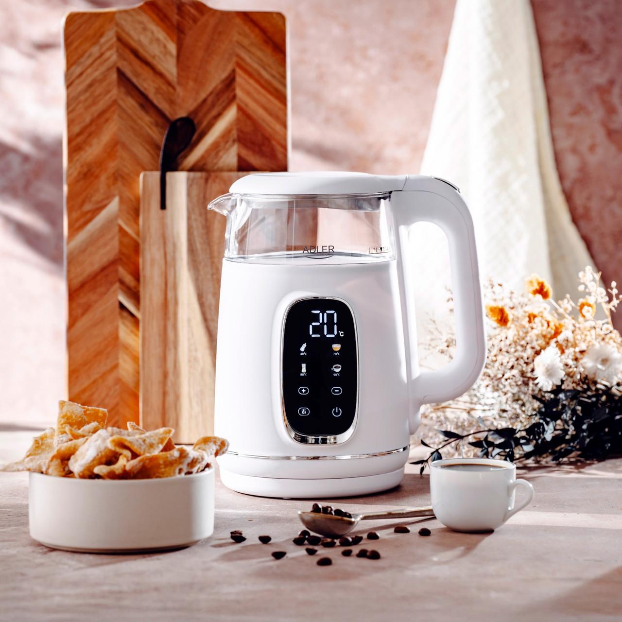 Електрочайник Adler AD 1305 з регулюванням температури (04096) - фото 5 Електрочайник Adler AD 1305 з регулюванням температури (04096) - фото 5