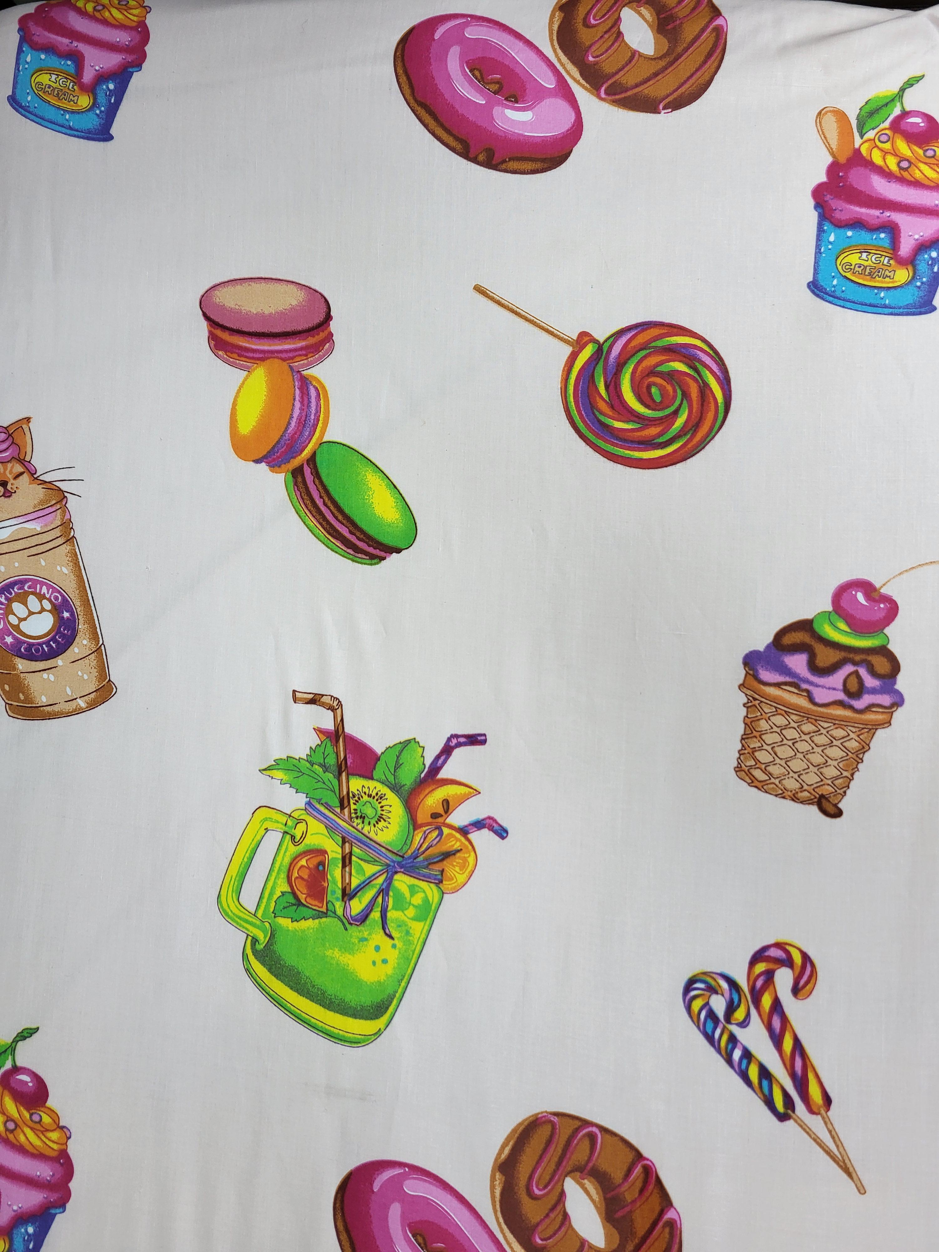 Простынь на резинке Сладости 60x120 см (1502) - фото 3