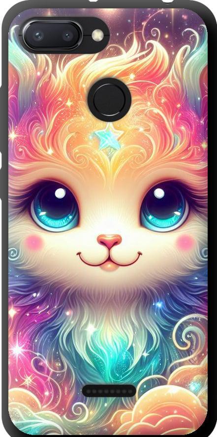 Чехол на Xiaomi Redmi 6 Сказочный котенок (5813b-1521-42517) Чехол на Xiaomi Redmi 6 Сказочный котенок (5813b-1521-42517)