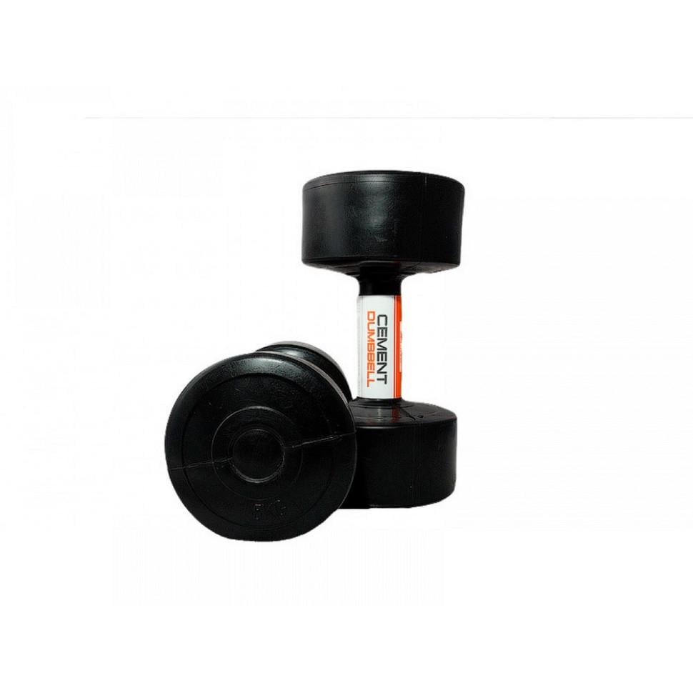 Гантели пластиковые LiveUp LS2003-5 CEMENT DUMBELL 5 кг 2 шт. (49255)