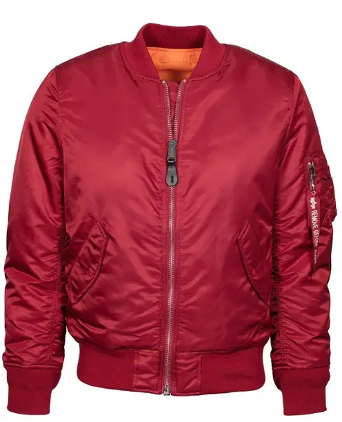 Бомбер Alpha Industries MA-1 W Flight Jacket XS Red (WJM44500C1RXS)