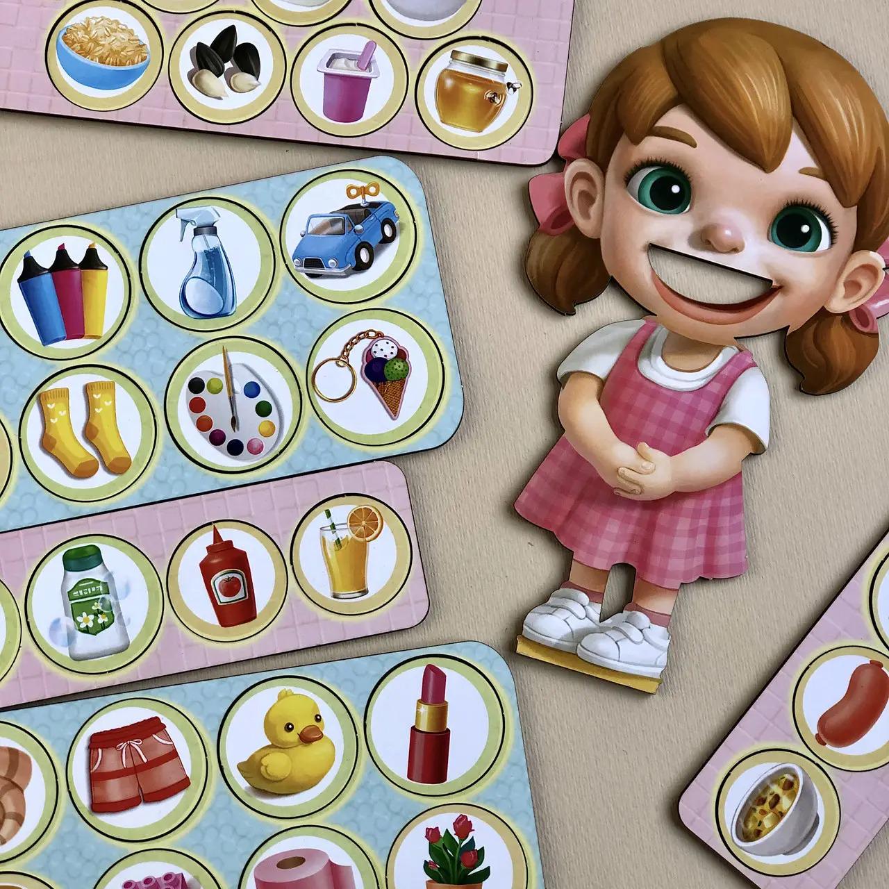 Настільна гра Ubumblebees Їстівне-їстівне Різнокольоровий (SR-113-N-28) - фото 7