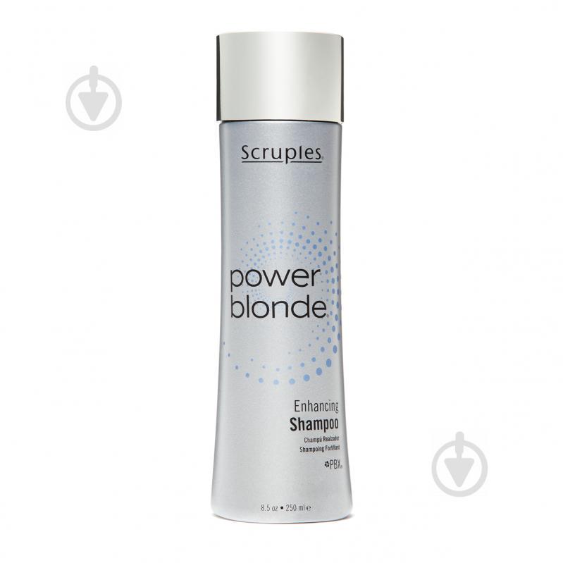 Укрепляющий безсульфатный шампунь для светлых волос Scruples Power Blonde Shampoo 250ml (132)