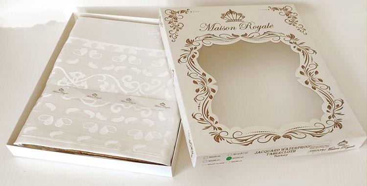 Скатерть тефлон Maison Royale 160x300 Mitsy Crem (CN10226)