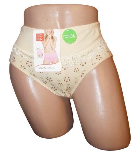 Жіночі трусики Uokin 8151 XL Бежевий (1549446610)