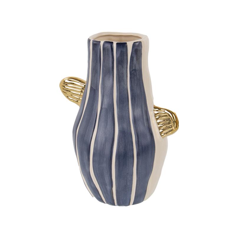 Ваза керамическая Lefard 17,7х11х23 см Синий (816-004) - фото 2