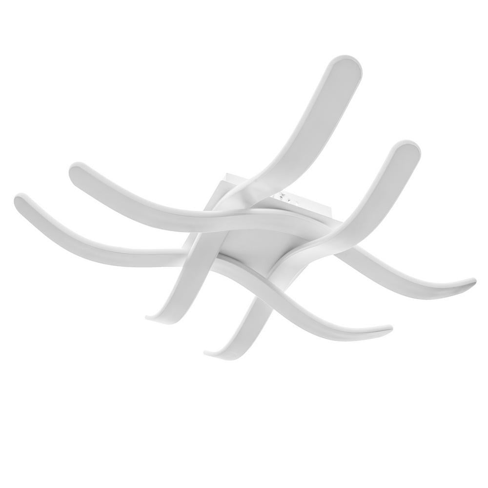 Люстра светодиодная потолочная Brille BL-541C/128 W LED WH для спальни