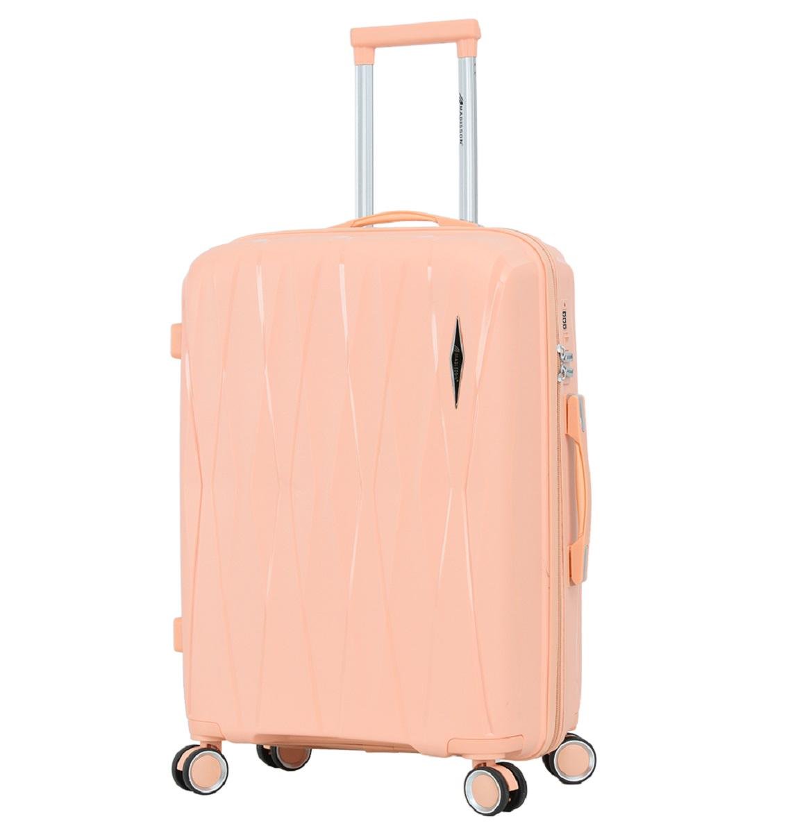 Чемодан MADISSON 51103 полипропиленовый средний Коралловый (Mp00190)