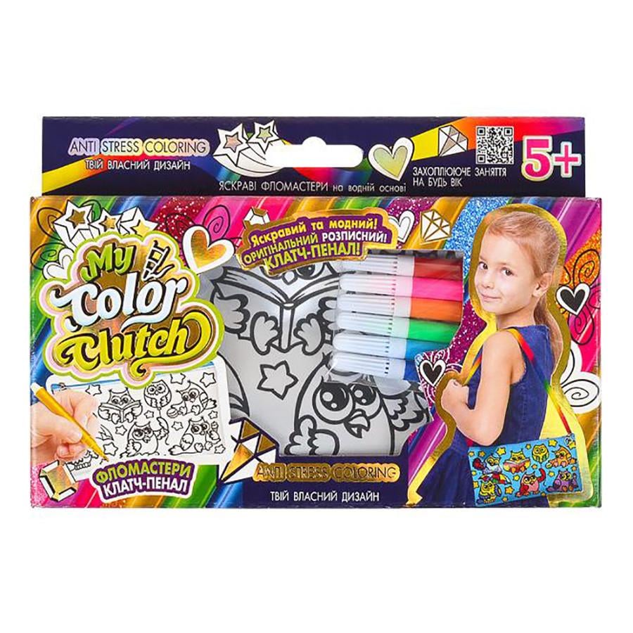 Набор для творчества Danko Toys My Color Clutch с фломастерами Набор для творчества Danko Toys My Color Clutch с фломастерами