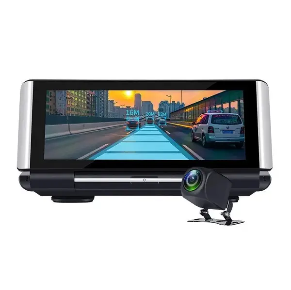 Відеореєстратор на торпеду DVR K6/GPS/7"IPS 2 камери - фото 1